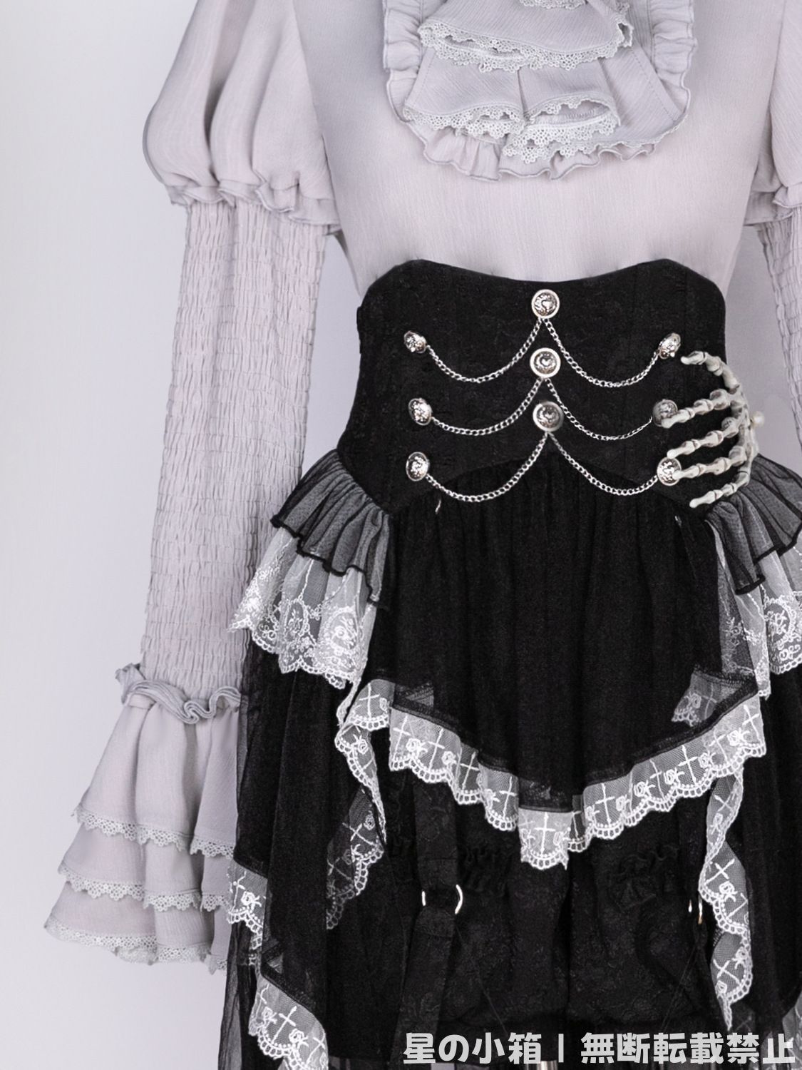 十字架ダークロリータコスプレ