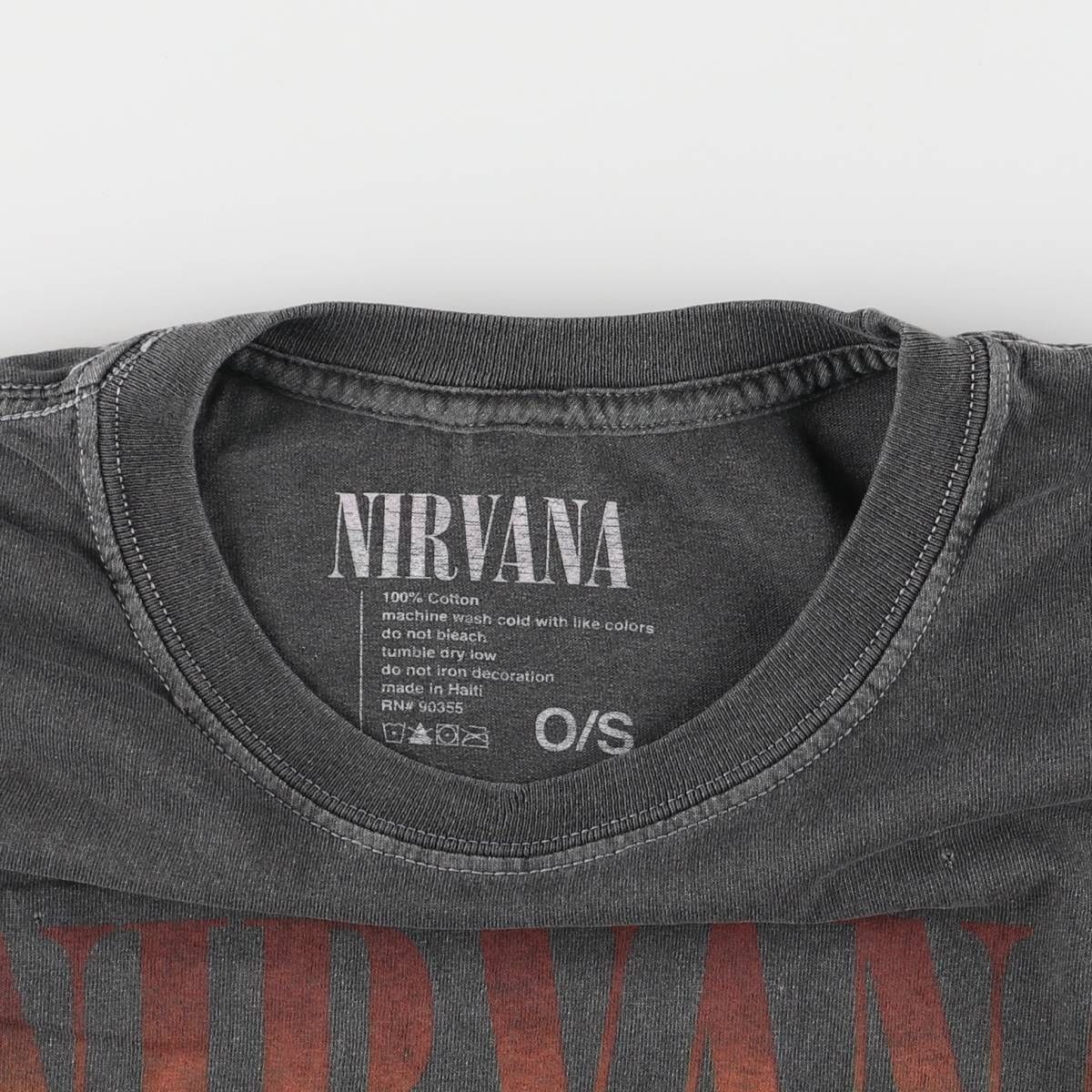 古着 NIRVANA ニルヴァ―ナ バンドTシャツ バンT メンズS相当 /eaa537243 古着 NIRVANA ニルヴァ―ナ バンドTシャツ バンT メンズS相当