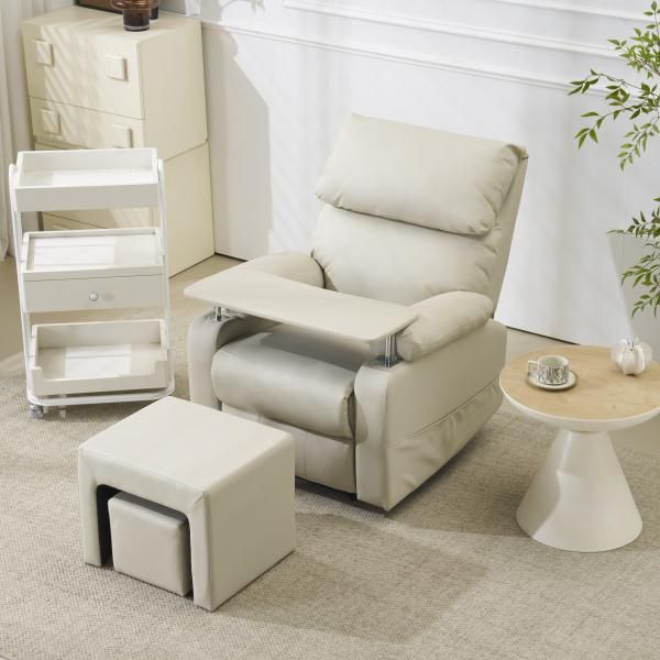 テーブル付き PUレザー