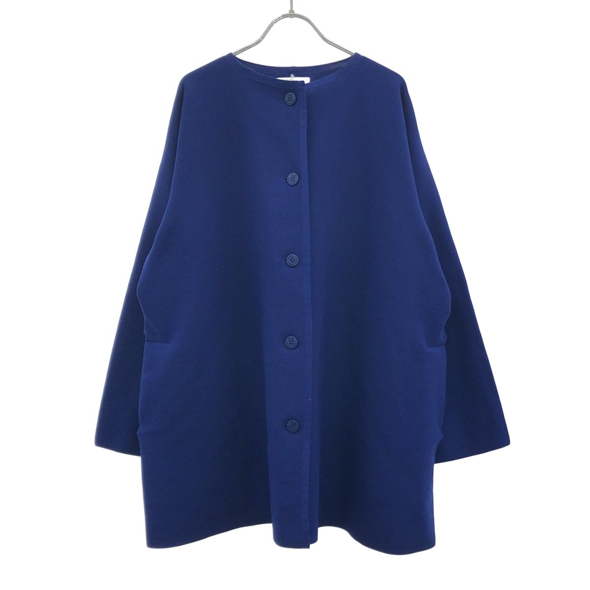 me ISSEY MIYAKE ミーイッセイ ミヤケ 24AW ノーカラーポリエステル