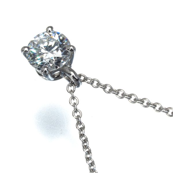 ティファニー ネックレス ダイヤ ダイヤモンド 0.49ct H VVS1 3EX  