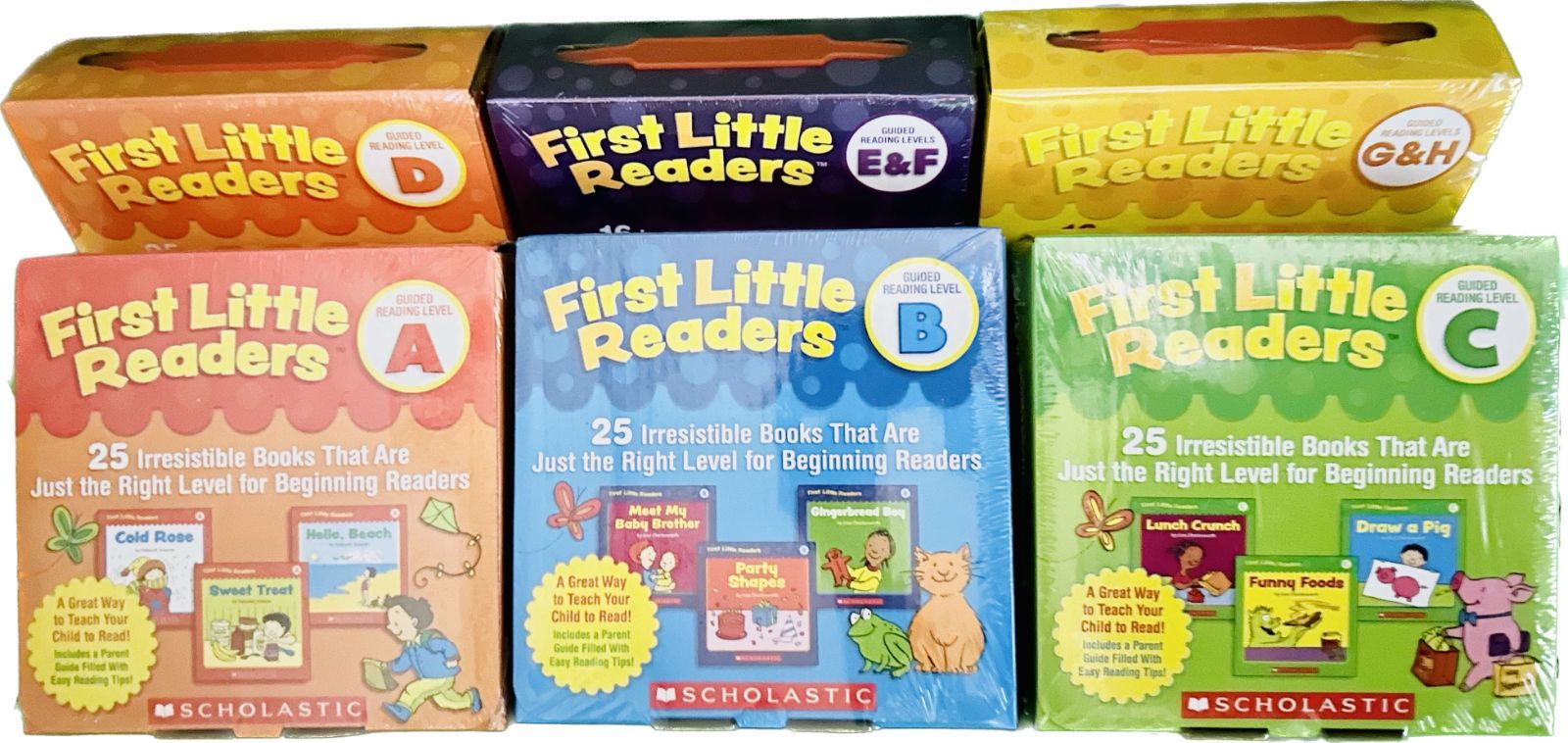 【新品】最高品質 first little readers 132冊 8CD & 64GB maiyapen 英語絵本 マイヤペン付 読み聞かせ  オックスフォード ORT サイトワーズ フォニックス sightwords phonics scholastic