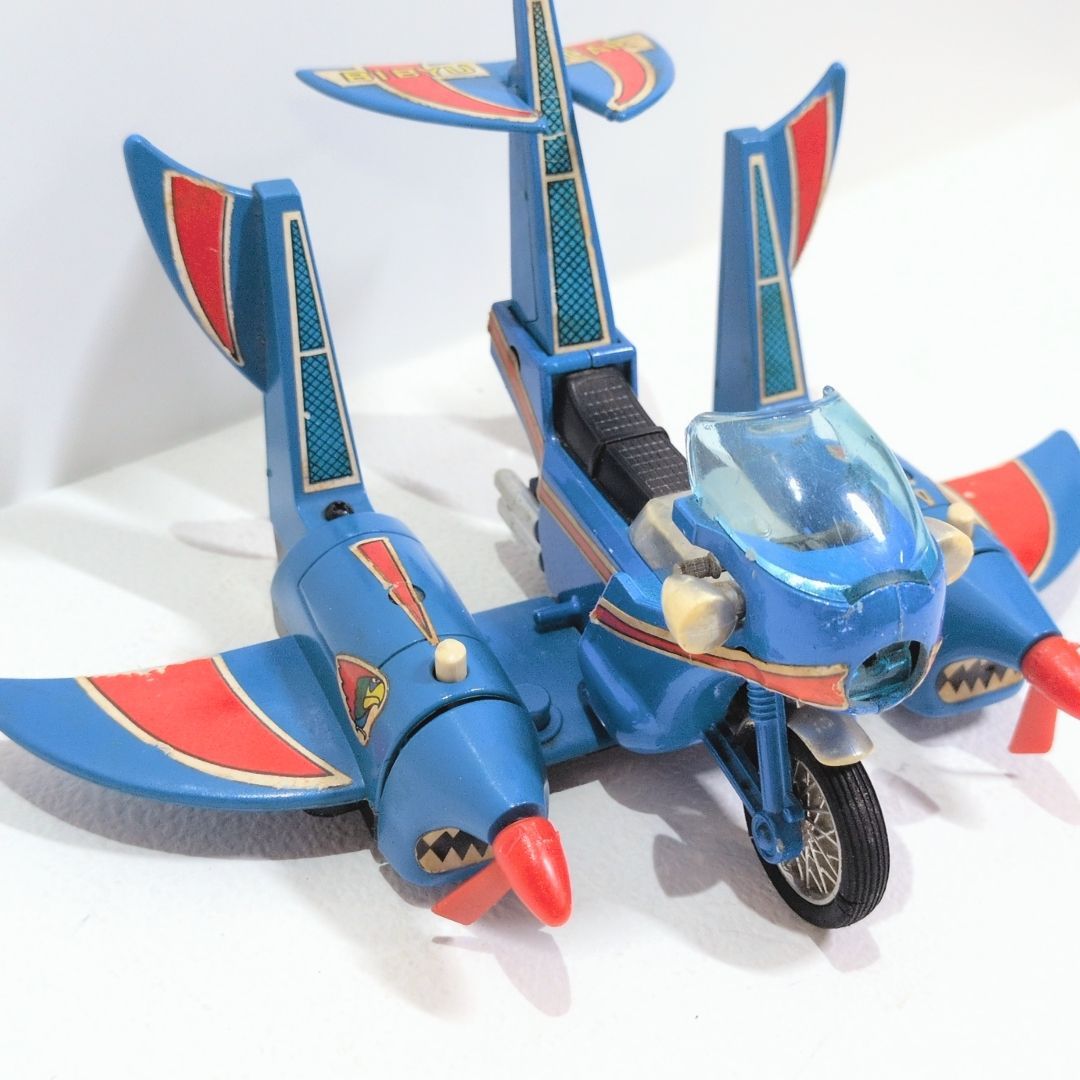 超神ビビューン ビビューンカー ビビューン フィギュア タカトク ヴィンテージ ビンテージ 昭和レトロ 超合金 合金 玩具 石森プロ 破損あり