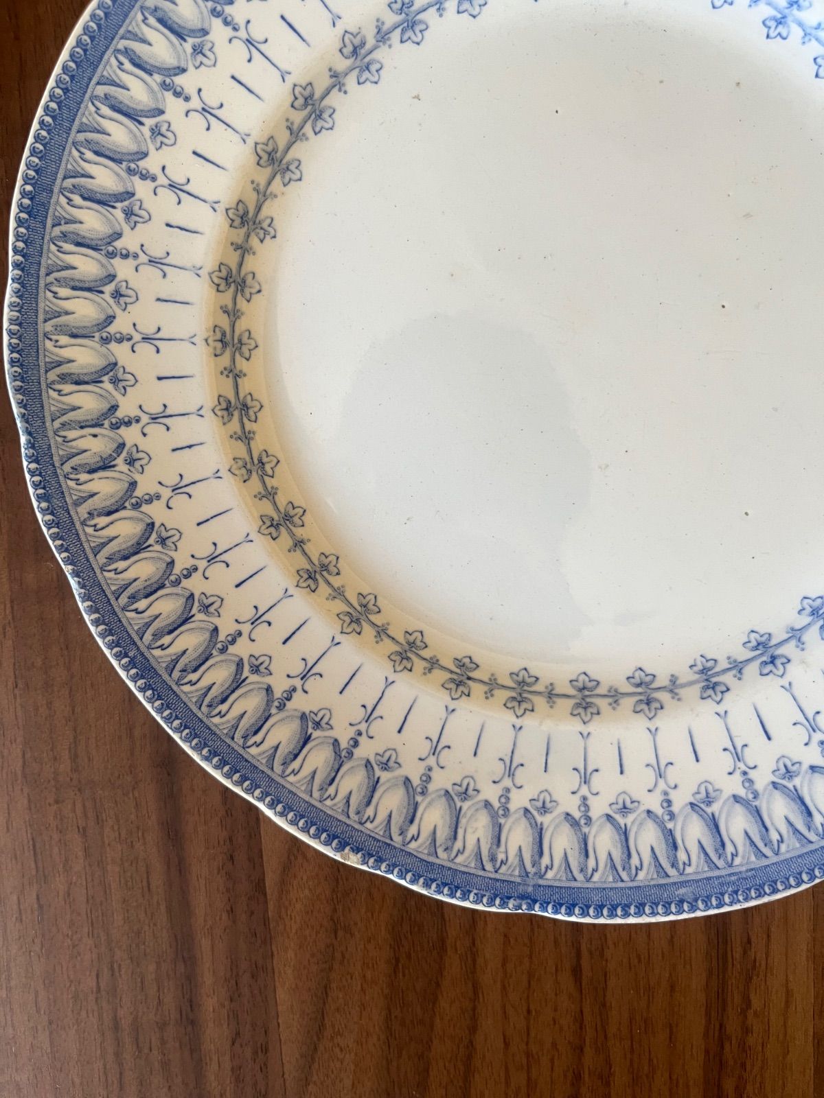 フランスアンティーク Creil et Montereau クレイユモントロー Flora