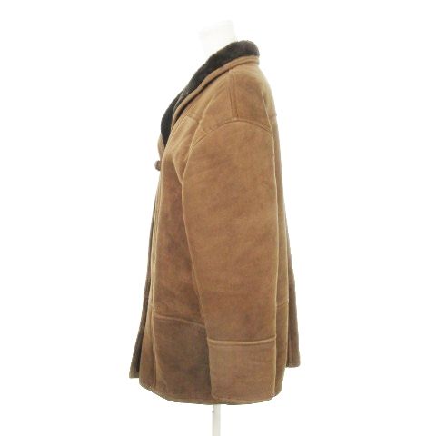 ムートンコート 本革