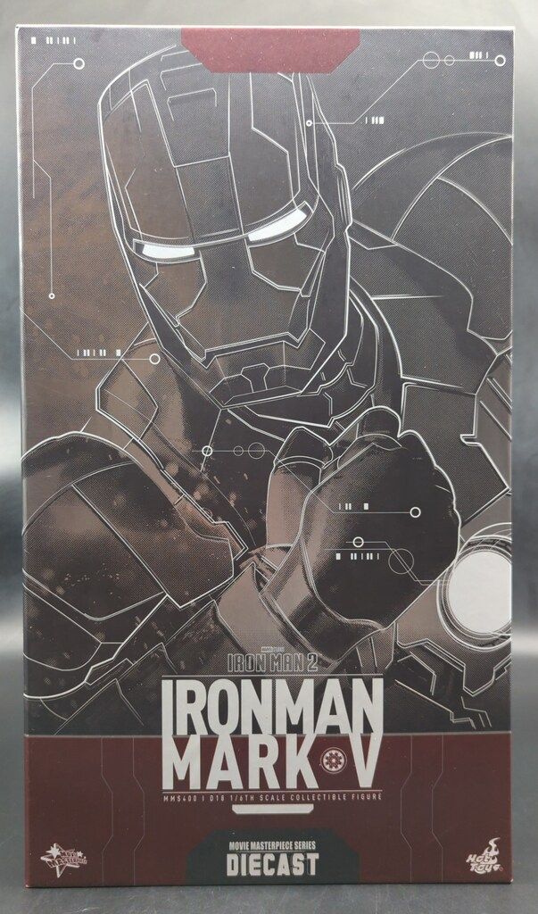 HOTTOYS MOVIE MASTERPIECE DIECAST IRON MAN MARK 5 | DIECAST 400D18