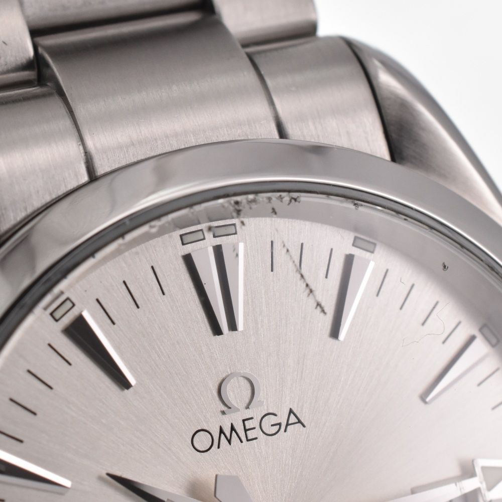 オメガ OMEGA 2517.30 シーマスターアクアテラ デイト クォーツ メンズ 