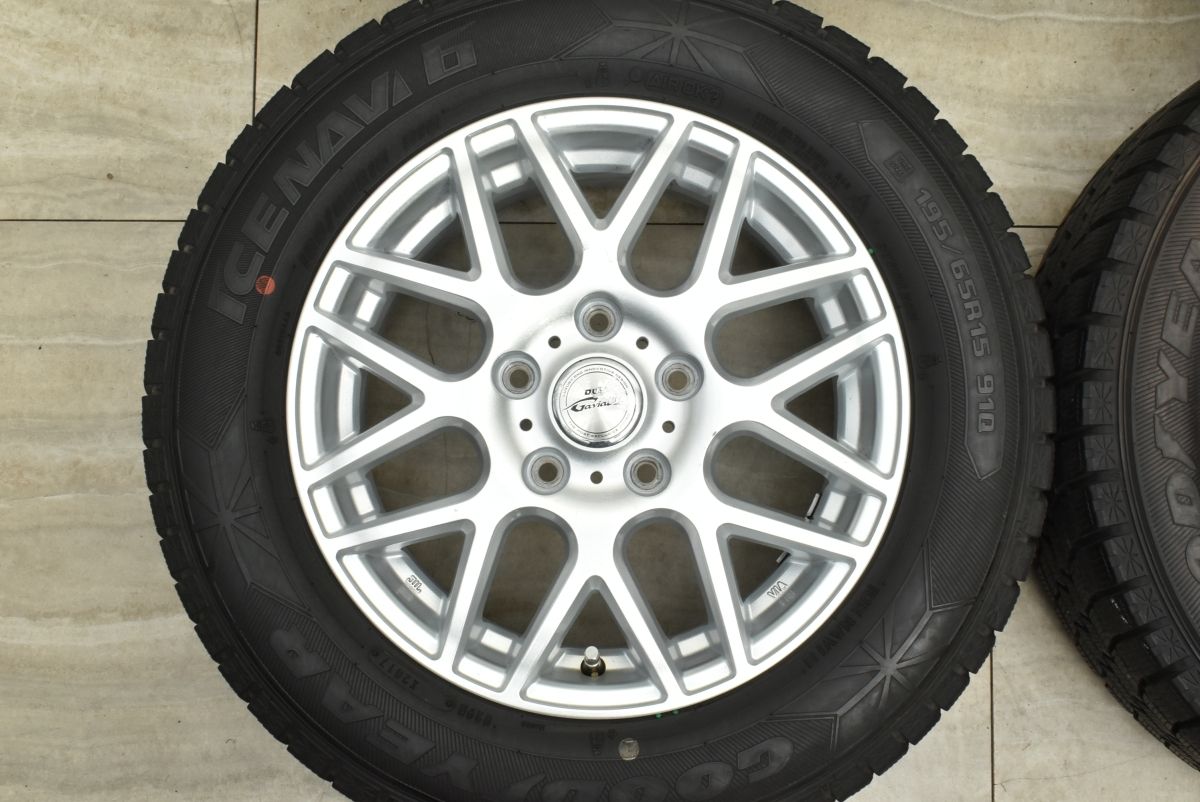 DOS ガビアル 15in 6J 53 PCD114.3 ヨコハマ アイスナビ6 195 65R15 ノア ヴォクシー エスクァイア ステップワゴン プレマシー FFCRYSTALESIA_COM