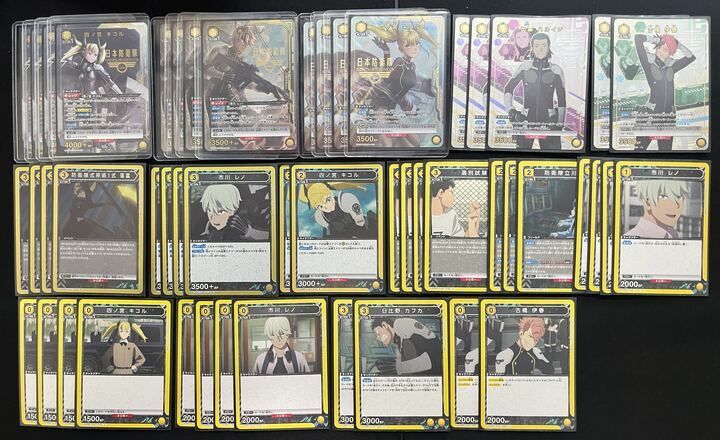 デッキ】怪獣8号 黄レノキコル【UNION ARENA】 ユニオンアリーナ