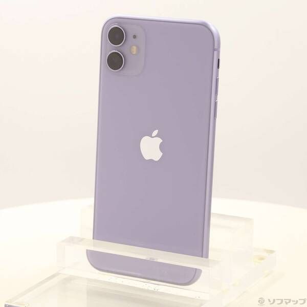 中古品〕 iPhone11 128GB パープル MWM52J／A SoftBank【258】 - メルカリ
