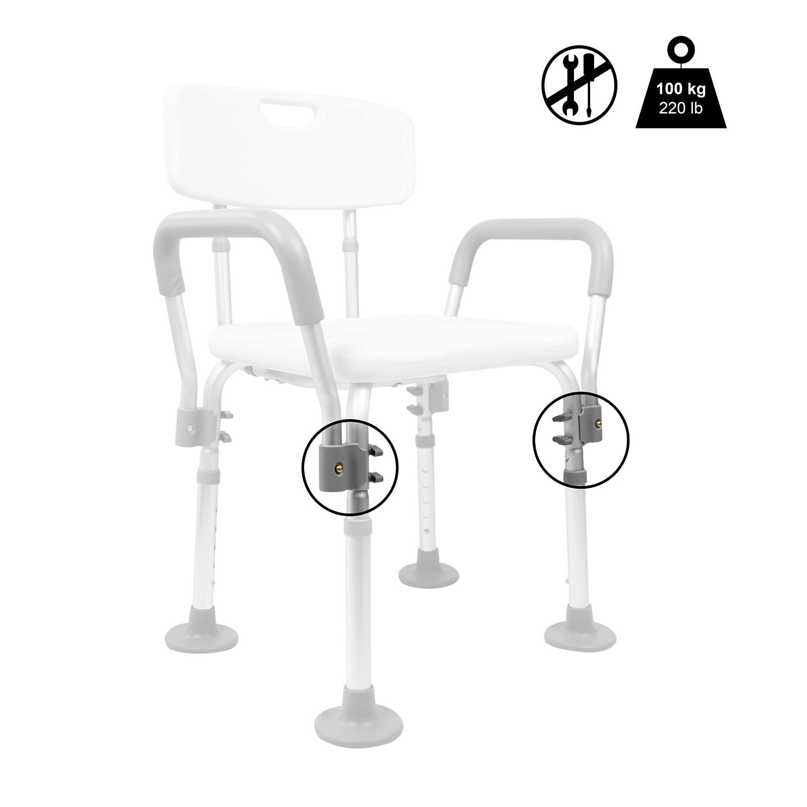 足ゴム 必要なツールはありません