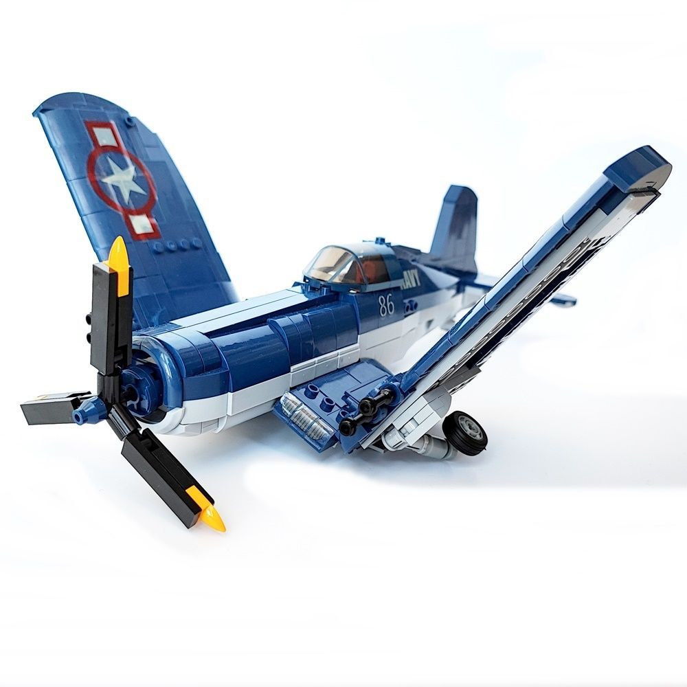 ESシリーズ F4Uコルセア LEGO互換 コルセア アメリカ ブロック戦闘機