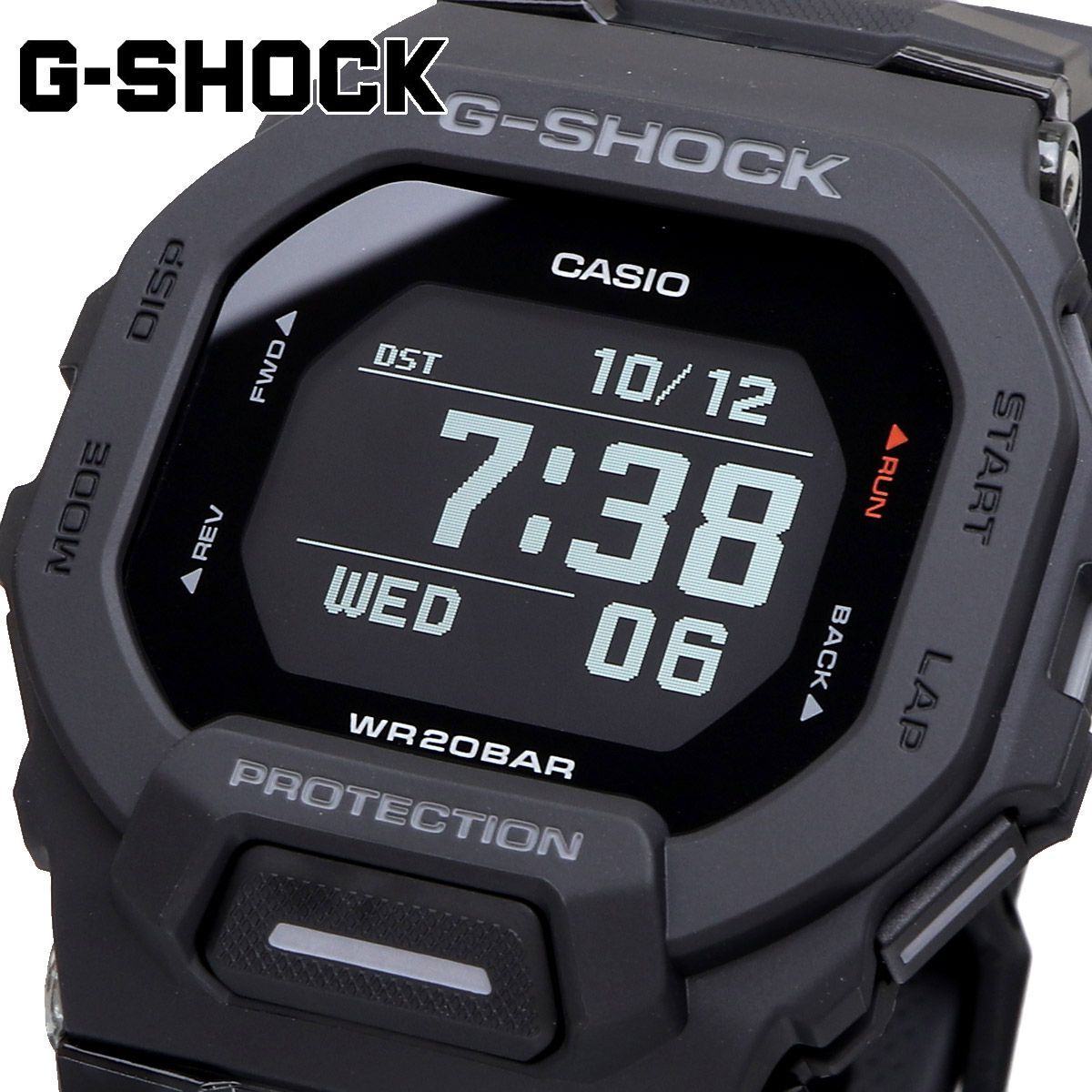 ♥ 時計 G-SHOCK 腕時計 ジーショック 時計 ウォッチ CASIO カシオ 海外モデル G-SQUAD スマートフォンリンク トレーニング メンズ GBD-200-1 並行輸入品