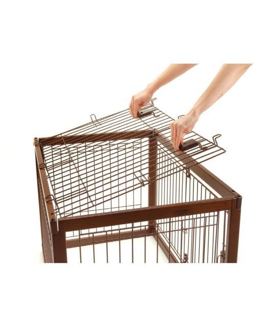  リッチェル 木製ペットサークル 90-60 屋根面 その他 メモリアル用品