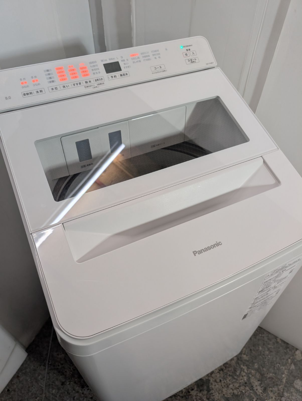 取付無料！パナソニック洗剤自動投入高性能おしゃれインテリア12kg洗濯