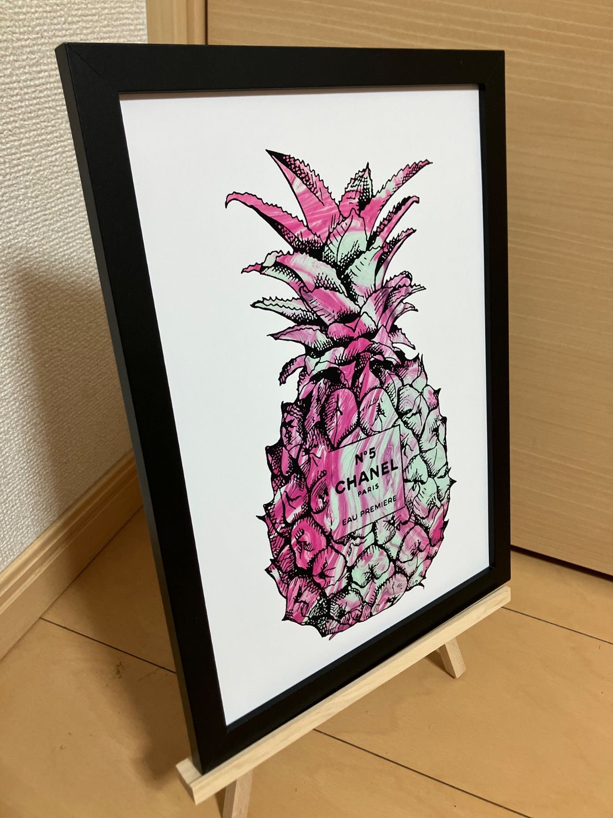 CHANEL オマージュアート 148【A4フレーム付】オマージュアートポスター CHANEL シャネル