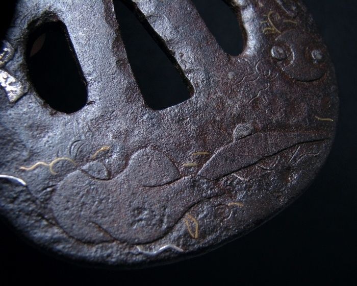 時代武具 鉄地大鍔