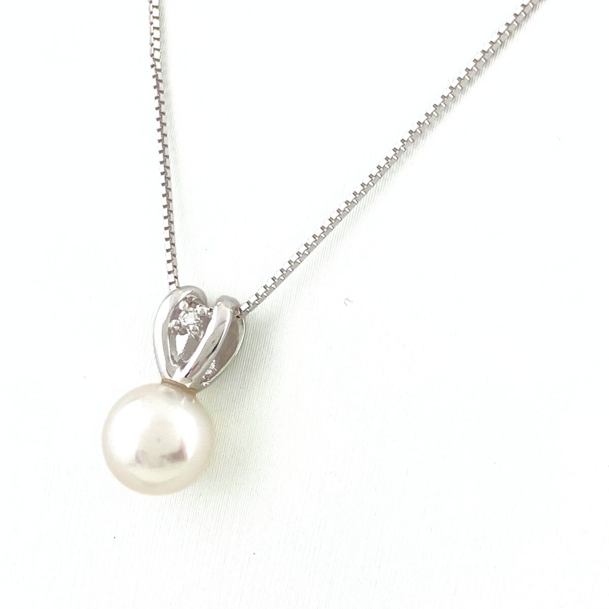 TASAKI タサキ パール 真珠 ダイヤモンド ペンダントトップ K18 
