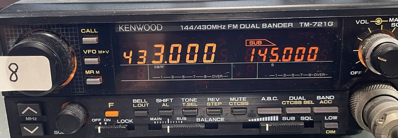KENWOOD TM-721G 144/430MHz 現状品 現状品 ケンウッド 無線機 TM-721G 144/430MHz FM デュアル