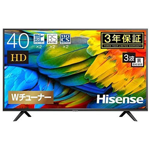 ハイセンス 40V型 液晶 テレビ HS40K225 フルハイビジョン 外付けHDD裏