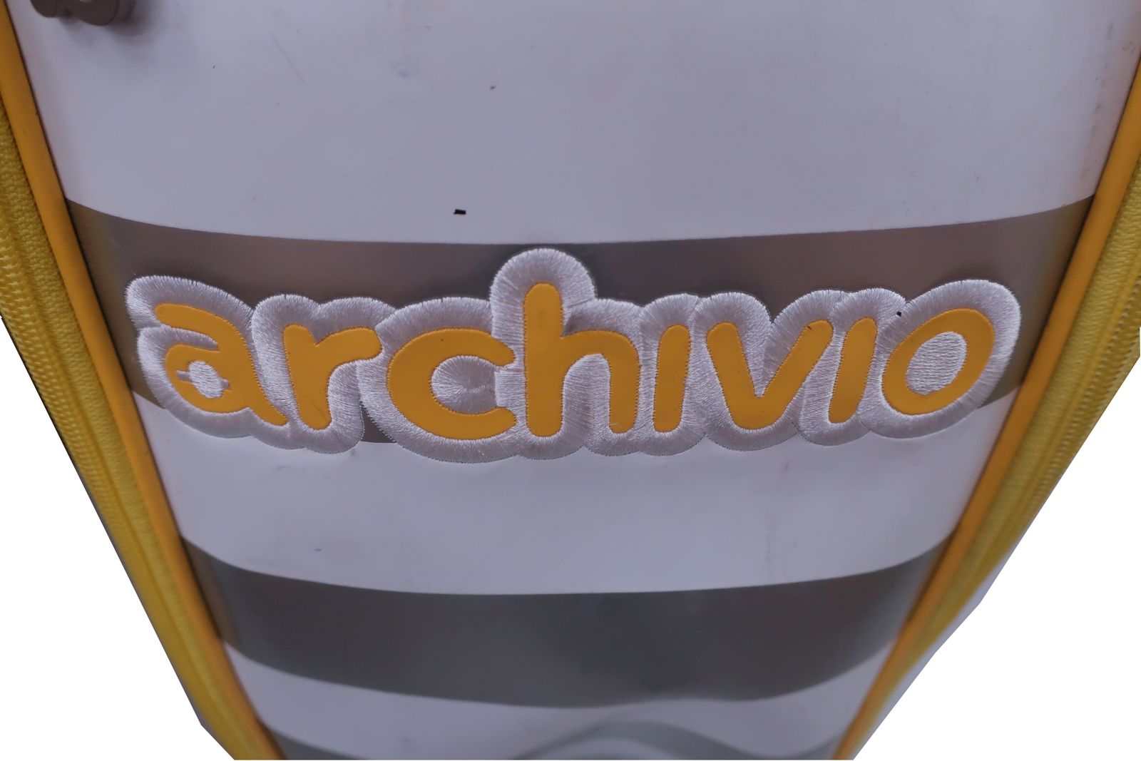 archivio(アルチビオ) キャディバッグ シルバー / イエロー 6口 ゴルフ