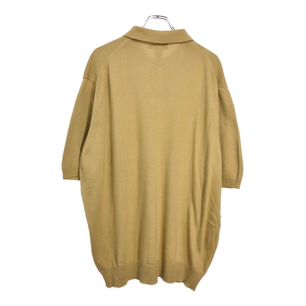 【極美品】90s pronto uomo イタリア製 ニットポロ レーヨン 半袖 極美品】90s pronto uomo イタリア製 ニットポロ レーヨン 半袖