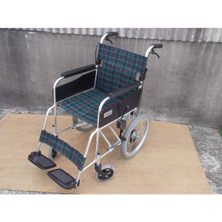介助式車いす 標準型 MPCN-46JD 車イス 車椅子 ミキ