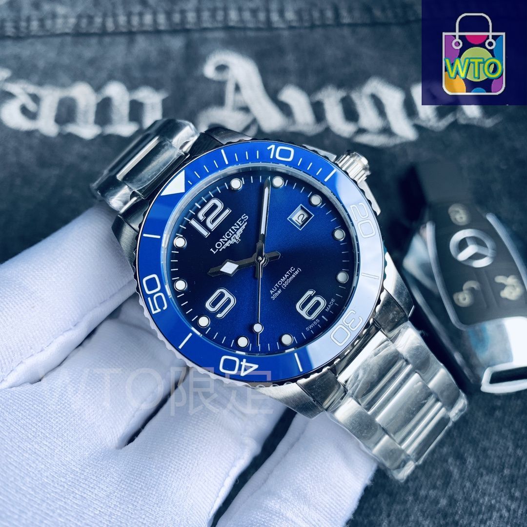 美品稼働品LONGINES CONQUEST ロンジン コンクエスト SSGP ロンジン（LONGINES） ロンジン コンクエスト L38354026