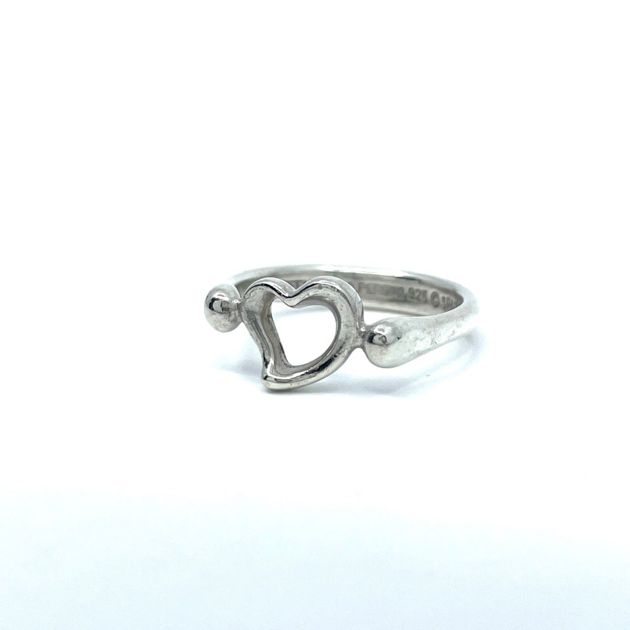 TIFFANY&Co. リング　silver 925 オープンハート　11号 TIFFANY&Co. 11号 ティファニー リング・指輪 オープンハート