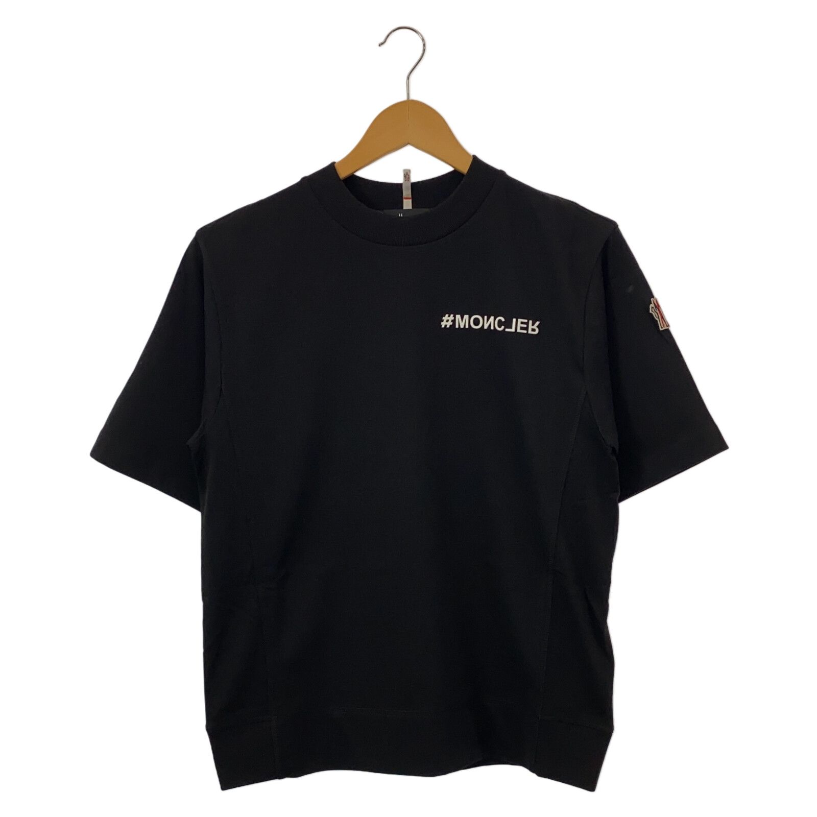 モンクレール MONCLER 半袖Tシャツ Tシャツ 8C0000283927999XS ブラック コットン Tシャツ メンズ