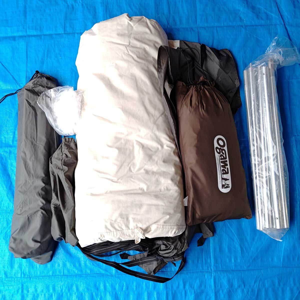 オガワ ツインピルツフォーク T C ハーフインナー 二又フレーム セット 3345 Ogawa キャンプ アウトドア