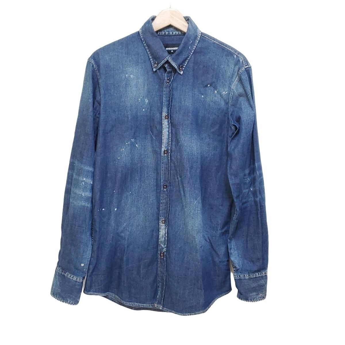 DSQUARED2(ディースクエアード) 長袖シャツ サイズ46 S メンズ美 DSQUARED2(ディースクエアード) 長袖シャツ サイズ46 S メンズ美