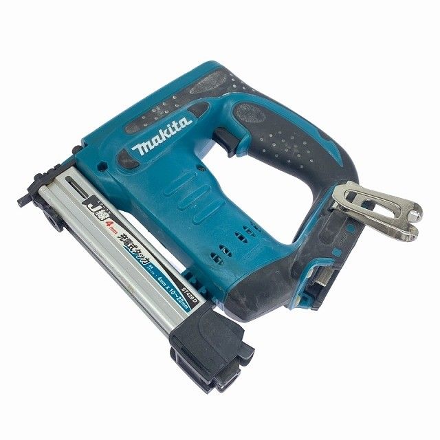 品 makita マキタ 18V 充電式タッカー ST420D 本体のみ J線ステープル幅4mm 長さ22mm コードレス バッテリー式 電動工具