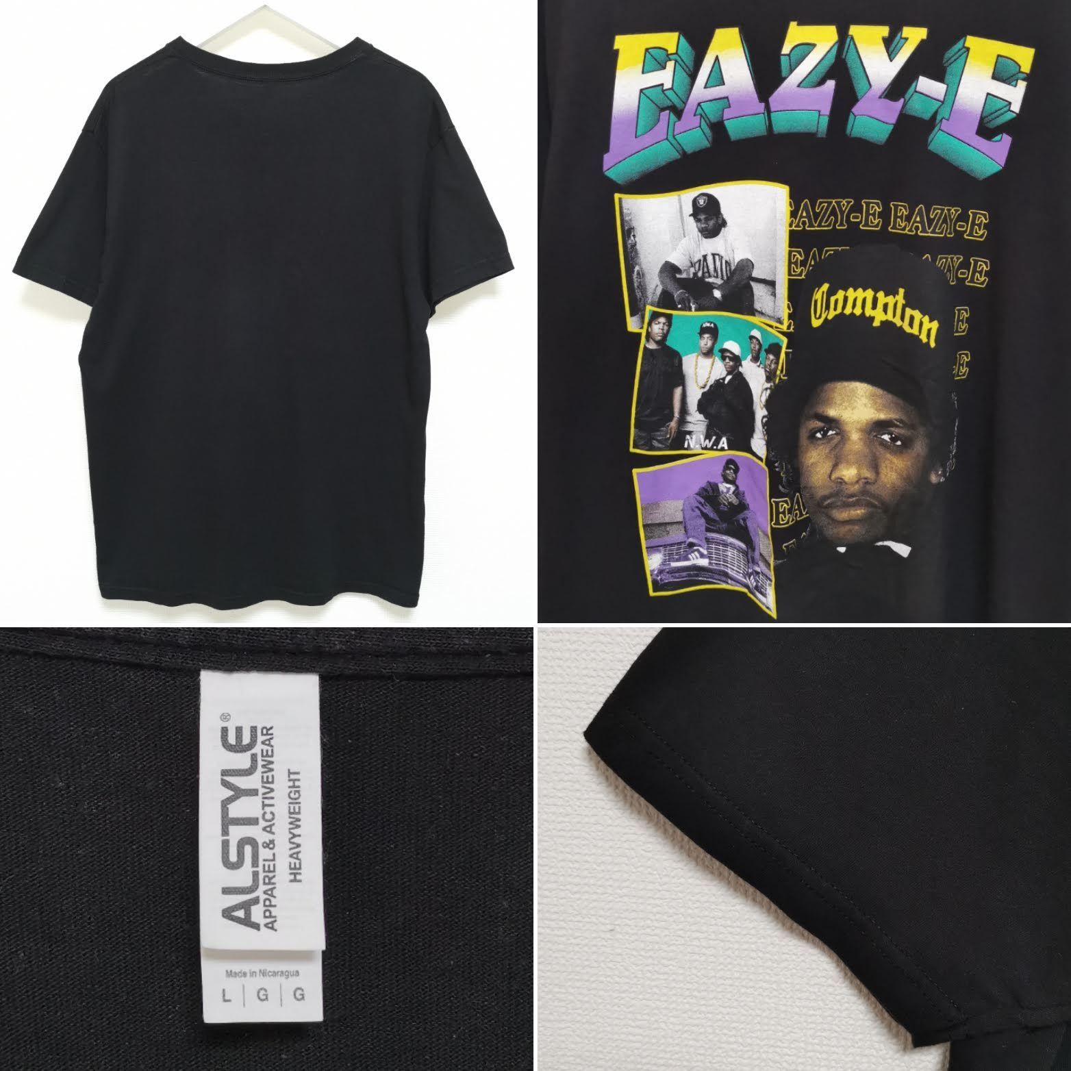 L 00s EAZY-E イージーイー Tシャツ NWA ラップT RAPTEE - メルカリ