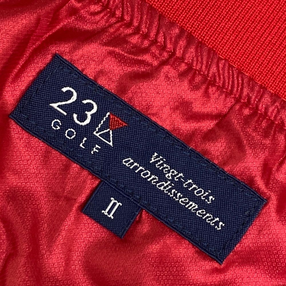 サイズ：2 23区GOLF ニジュウサンクゴルフ 蓄熱 2way ブルゾン