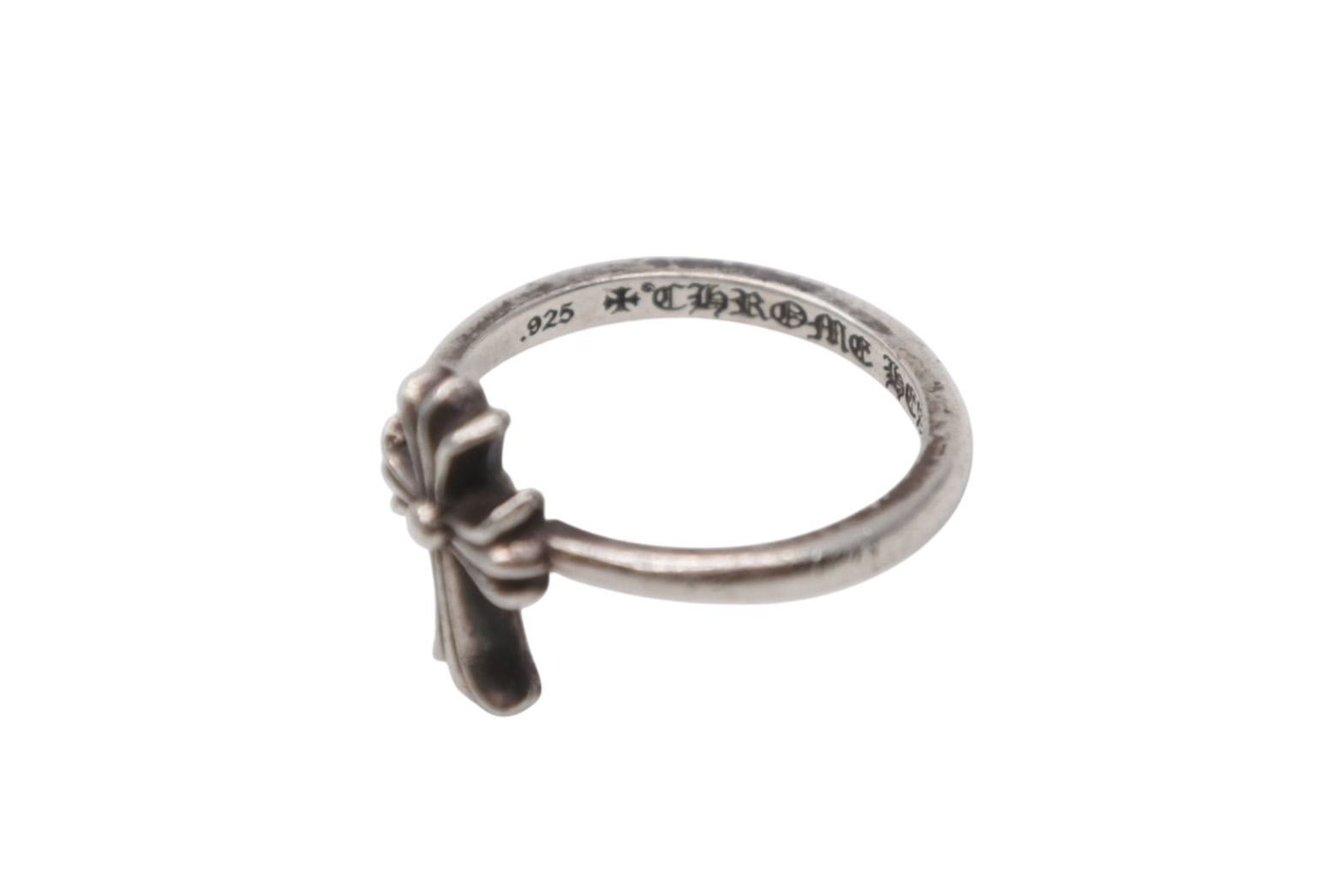 CHROME HEARTS クロムハーツ バブルガム CHクロス リング 14号 クロム