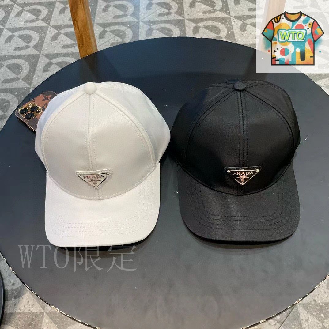 PRADA 三角プレート ナイロン キャップ ベースボールキャップ Sサイズ 今日特価】Prada クラシック三角ロゴベースボールキャップ