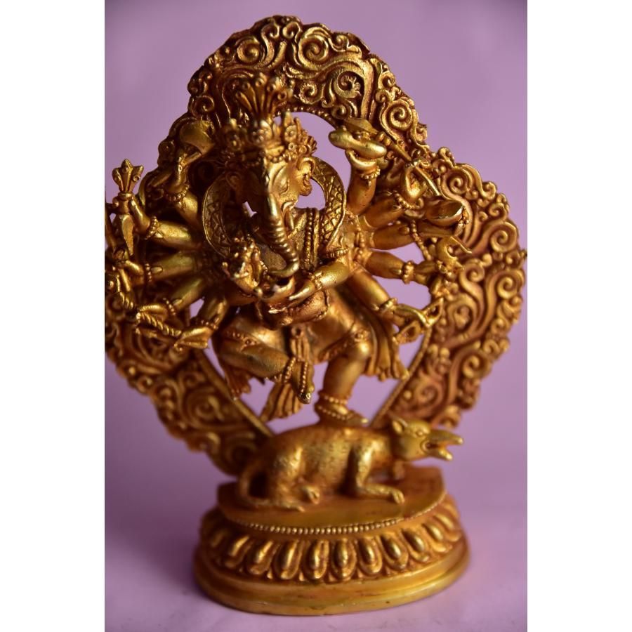 期間限定値下げ！金運爆上げ　特別祈祷　金運を呼ぶ！純銅製タイ製ガネーシャ 金運爆上げ 特別祈祷 ひのき製 金剛界曼荼羅仏守護 奈良総本山長谷寺