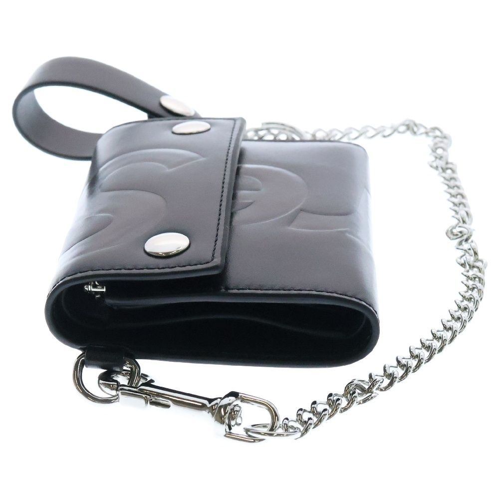 SUPREME (シュプリーム) 25SS Chain Wallet ロゴ レザー チェーン 