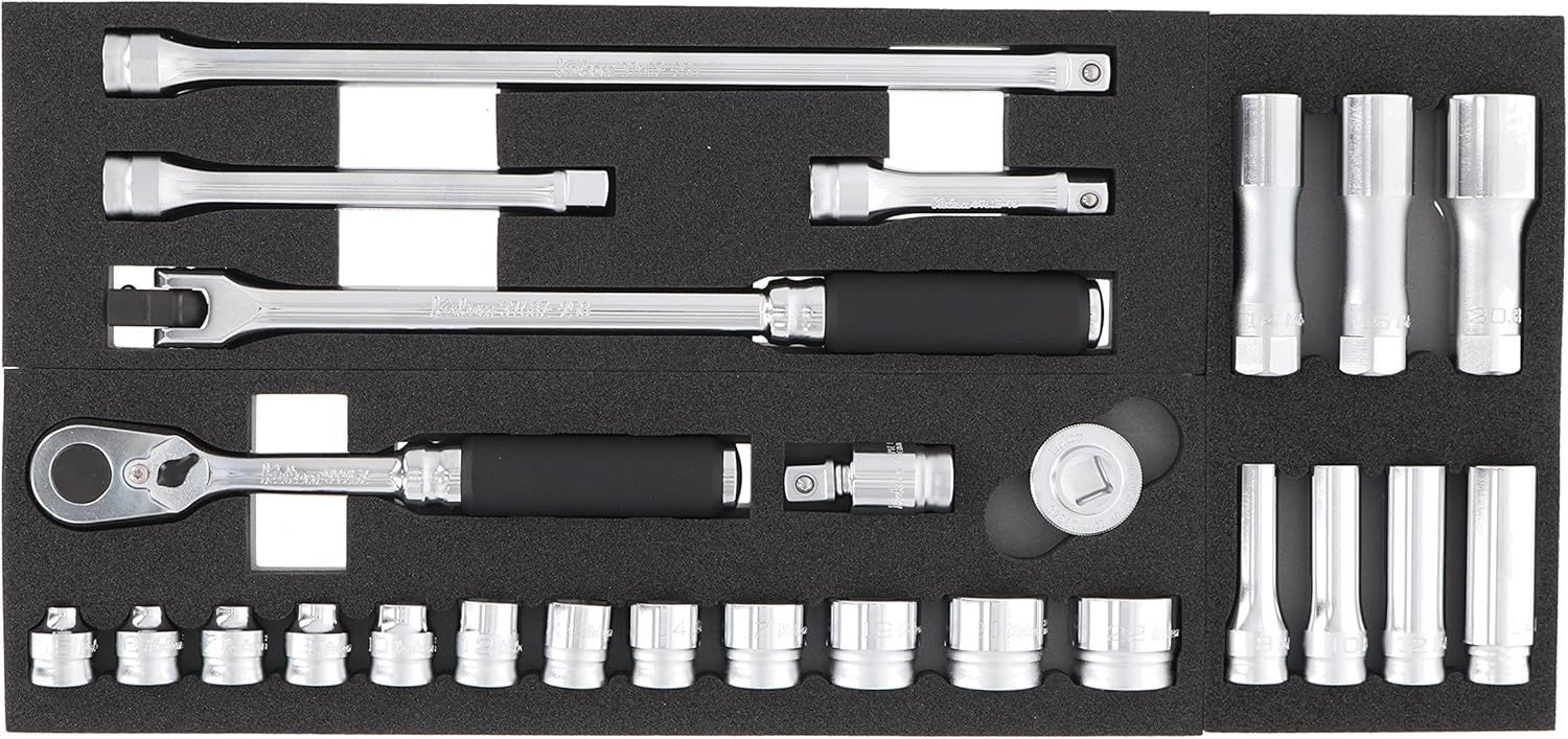 山下工業研究所 Ko-ken ソケットセット Z-EAL 3285Z 26Pcs 差込角 9.5mm 26点 1セット