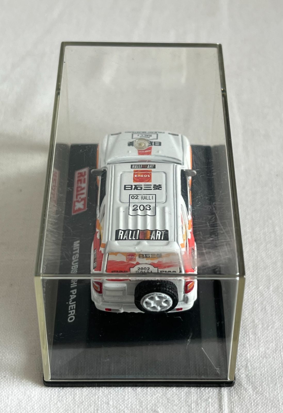 おもちゃミニカー コレクション 時計 車 パリダカール 三菱 パジェロ