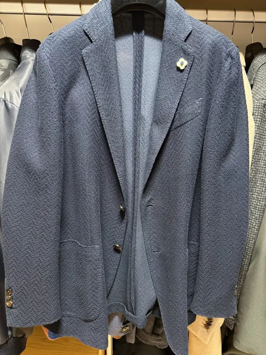 LARDINI ラルディーニ ネイビー ブレザー ジャケット