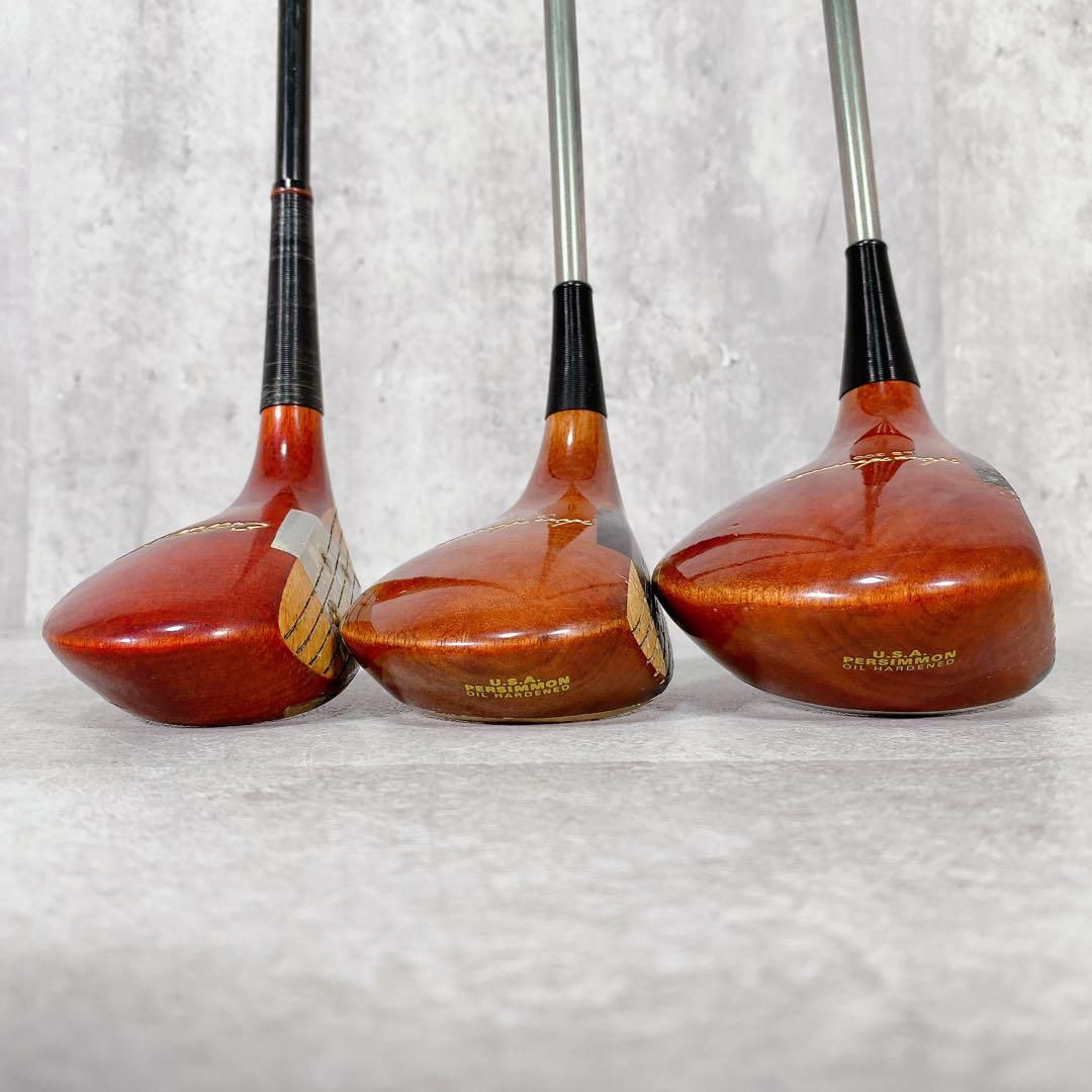 X537 HONMA 1W 3W 5W パーシモン ウッド 3本 ヒロホンマ X537 HONMA 1W 3W 5W パーシモン ウッド 3本 ヒロホンマ - メルカリ
