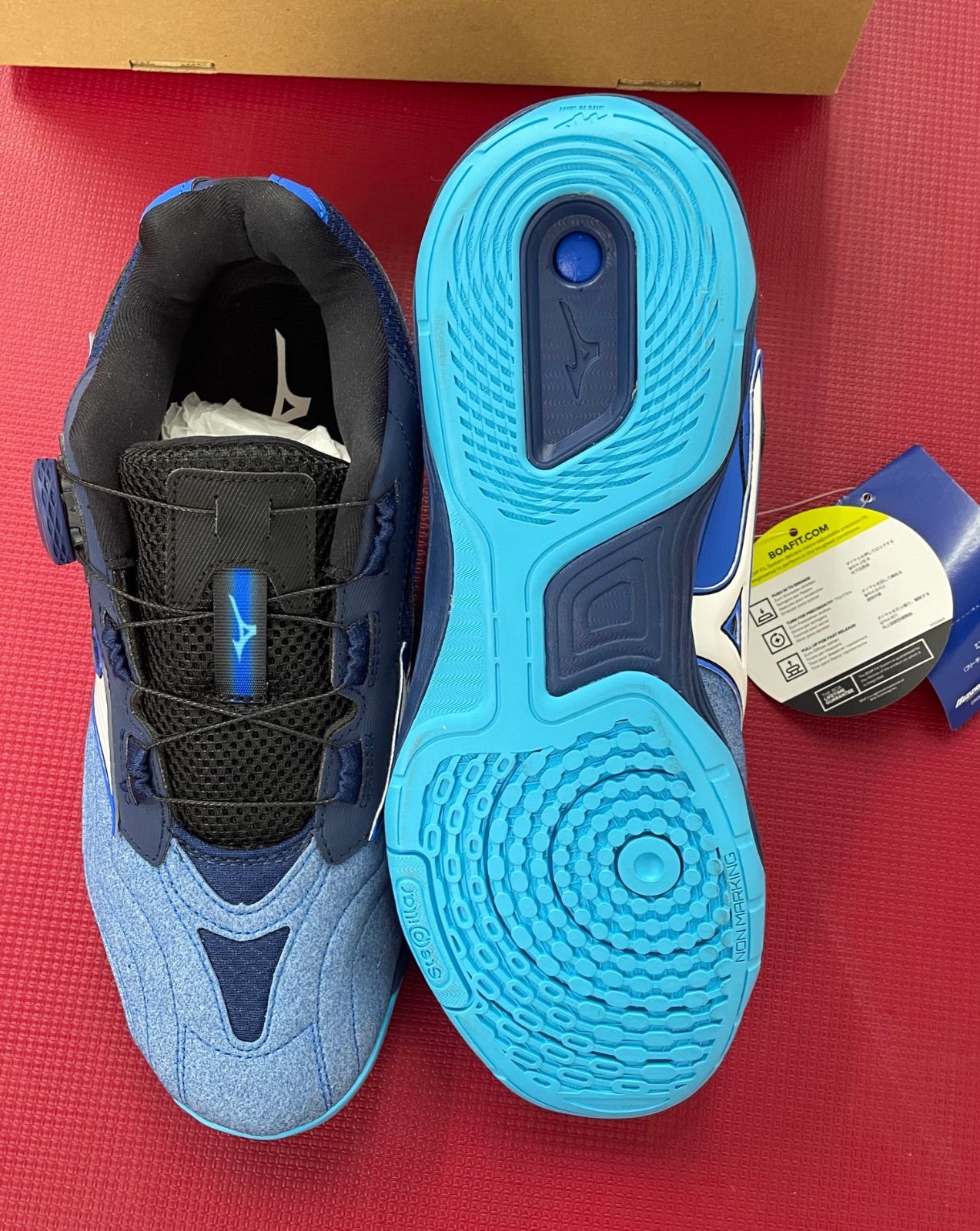  ミズノ卓球シューズ ウェーブメダルＳＰ５ ２６.５cm シューズ(男性用) 卓球