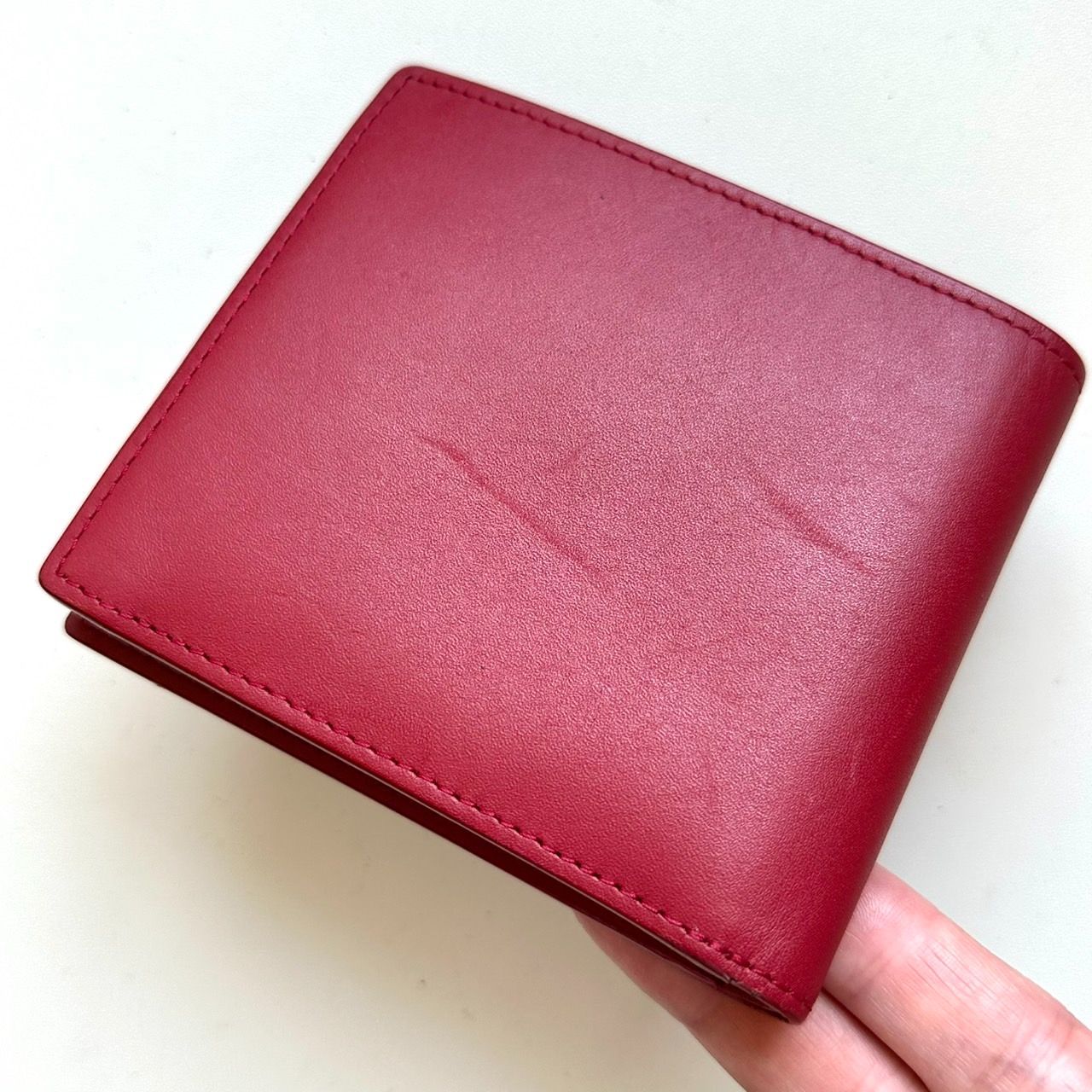 ポールスミス Paul Smith 二つ折り財布 ミニクーパー レッド 美品