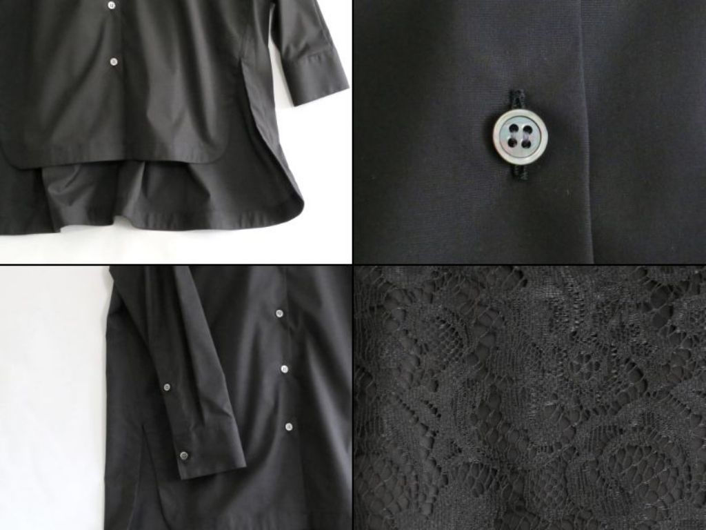 theory luxe◆長袖シャツ/38/コットン/BLK/03-4108269-050-038 Yahoo!オークション - theory luxe 長袖シャツ/38/コットン/WHT