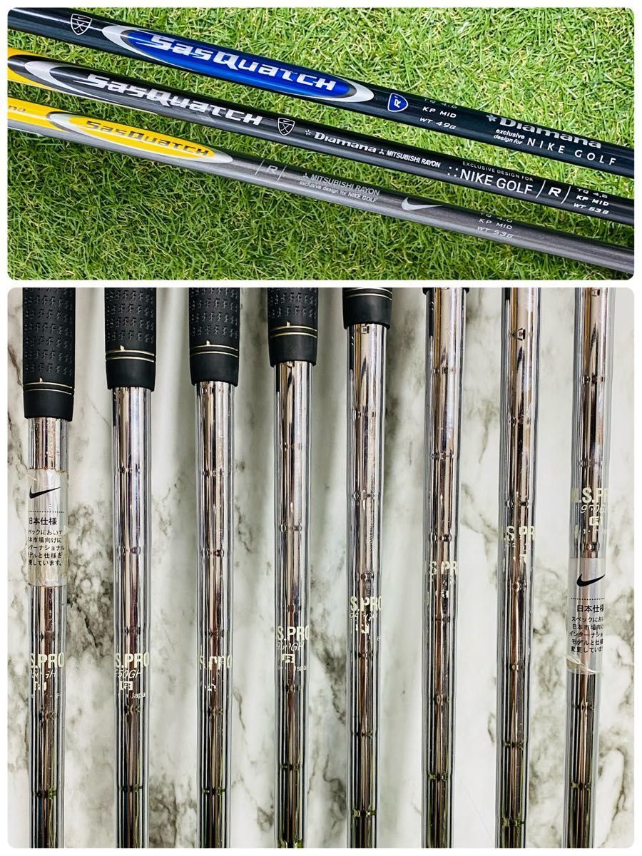 【バッグ新品】初心者推奨 ナイキ SQ メンズゴルフセット 12本 R かんたん バッグ新品】初心者推奨 ナイキ SQ メンズゴルフセット 12本 R