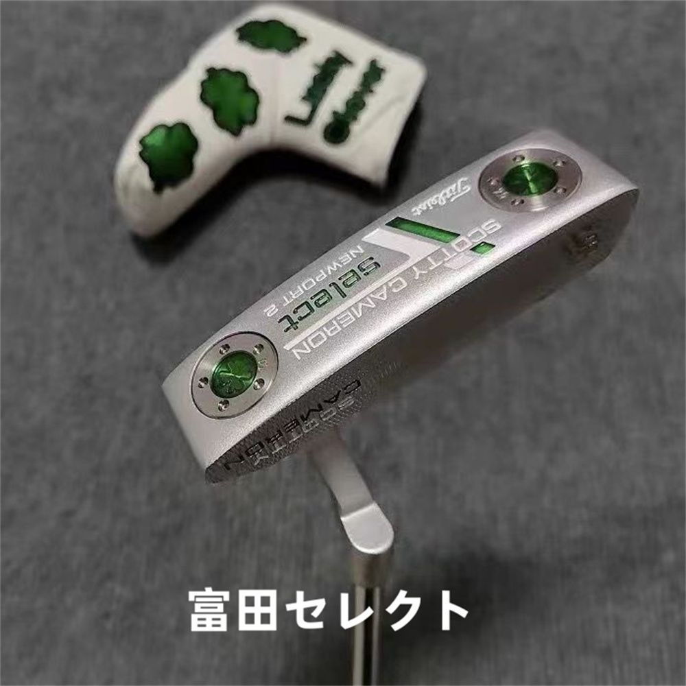 新品未使用 ゴルフパターscotty camer 2 GOLFシルバークローバー - メルカリ