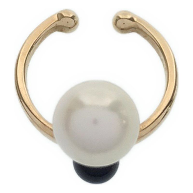 美品】 Hirotaka / ヒロタカ | K10 オニキス ダブルパール イヤーカフ  