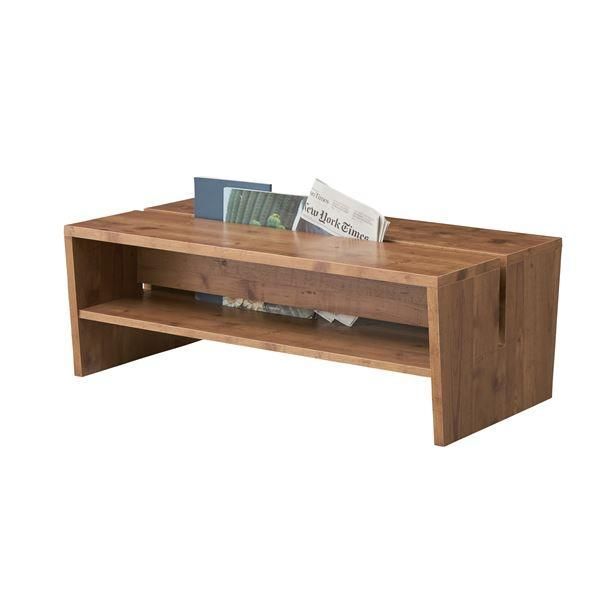 NEW ウッディテーブル 90×50 BR/NA